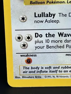 Wigglytuff 19/130 Base Set 2 Holo Rare Vintage Pokemon TCG Card 1999-2000 NM - Image 5