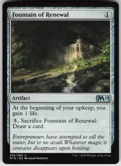 FOUNTAIN OF RENEWAL 235 UNCOMMON CORE SET 2019 LP - Image 1