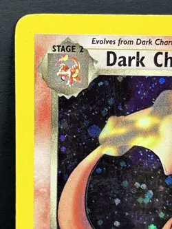Pokemon Dark Charizard Holo Rare TCG Unlimited Card 4/82 1999-2000 - Image 2