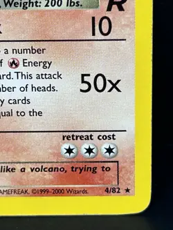Pokemon Dark Charizard Holo Rare TCG Unlimited Card 4/82 1999-2000 - Image 4