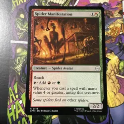 x1 Spider Manifestation SPM Spider-Man MTG 148 M/NM Regular - Image 1