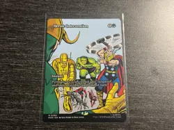 HEROIC INTERVENTION ~ NM ~ MTG 0080 MAR Marvel Universe BORDERLESS - Image 2