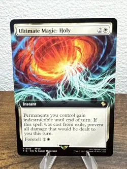 Ultimate Magic: Holy (Extended Art) Commander: Final Fantasy Regular - Image 1