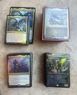4x Commander Precon Decks Magic the Gathering - ONC - C20 - BLB - CMR - x4 MTG - Image 1