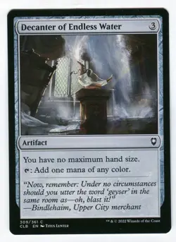 1x Decanter of Endless Water - Baldur's Gate CLB MTG - Image 1