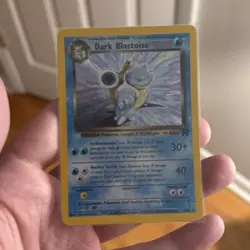 Dark Blastoise 3/82 Team Rocket Holo Rare Unlimited English 2000 Arita - Image 1