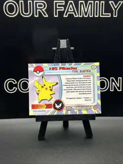 2000 Topps Chrome Pokemon: Pikachu #25 - Image 5