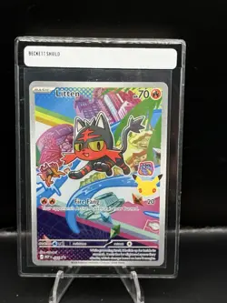 Pokemon First Partner Promos (Alola Gen 7 Set: Rowlet, Litten, Popplio) MINT!! - Image 4