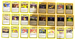 Vintage Pokemon WOTC Trainer Lot 24 Gym Heroes Neo Team Rocket Base Set LP-MP - Image 1