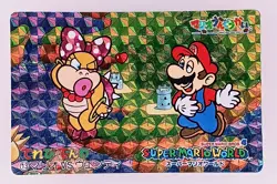 Wendy O. Koopa Super Mario World Holo Card No.13 Nintendo 1993 From Japan - Image 1