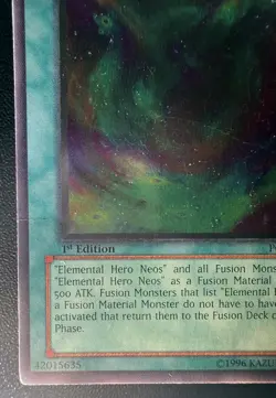 YuGiOh Power of the Duelist Neo Space Ultimate Rare 1st Edition POTD-EN046 - Image 4