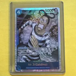 Mr. 3 (Galdino) SR OP16-056 the Time of Battle ENG One Piece Super Rare TCG - Image 1