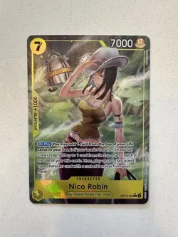 One Piece TCG Nico Robin OP15-109 Rare Alternate Art ENG - Image 2