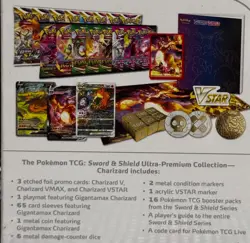 Pokemon TCG Sword & Shield Ultra Premium Collection Charizard Factory Sealed - Image 4