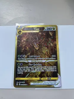 Pokemon TCG - Giratina Vstar - (Secret Rare Gold) GG69/GG70 - Crown Zenith - Image 2