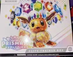 Pokemon TCG Scarlet & Violet—Prismatic Evolutions Elite Trainer Box, English - Image 1
