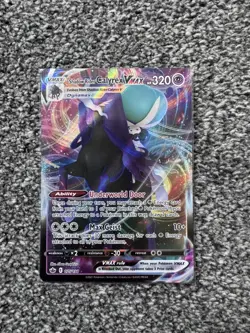Pokemon TCG Shadow Rider Calyrex VMAX 075/198 Chilling Reign Card - Image 1