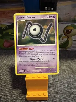 Unown [N] 69/132 Secret Wonders Pokemon Card TCG Uncommon Regular Pokemon - Image 1