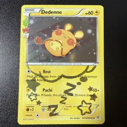 Dedenne RC10/RC32 Generations Radiant Collection Pokemon Card TCG Near Mint - Image 1
