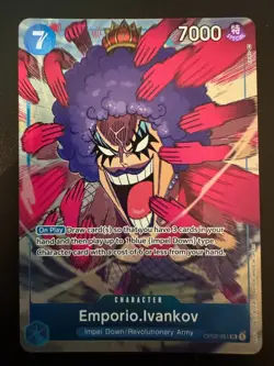 Emporio.Ivankov OP02-051 SR Super Rare | One Piece Card Game | Paramount War - Image 1