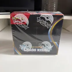 Pokemon Center Chaos Rising Booster Display (36 packs) | Sealed | Pokemon TCG - Image 1
