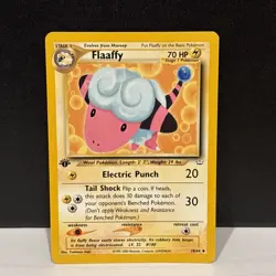 Pokemon TCG/Flaaffy Neo Revelation Card 28/64 1st Edition - Image 1