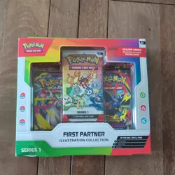 Pokemon TCG First Partner Illustration Collection Series 1 Box SEALED - Image 1