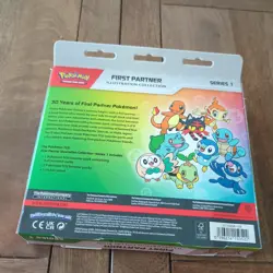Pokemon TCG First Partner Illustration Collection Series 1 Box SEALED - Image 3