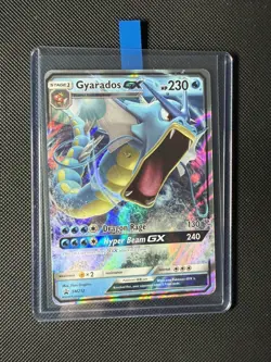NM Gyarados GX SM212 Promo Hidden Fates Holo Pokemon Card - Image 1