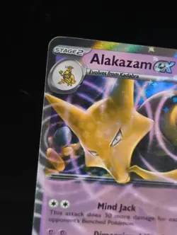 Pokemon Alakazam EX TCG Card 065/165 Scarlet & Violet 151 - Image 2
