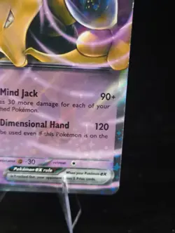 Pokemon Alakazam EX TCG Card 065/165 Scarlet & Violet 151 - Image 4