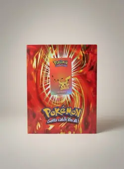Vintage Pokemon Pikachu Lenticular Folder 1999 Holographic 3D Nintendo Binder - Image 2