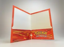 Vintage Pokemon Pikachu Lenticular Folder 1999 Holographic 3D Nintendo Binder - Image 3