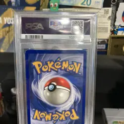 1999 Pokemon Game Alakazam Holo Card PSA 6 EX-MT Base Set 1/102 #1 Vintage Rare - Image 2