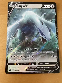 Pokemon - Lugia V 138/195 Silver Tempest - Near Mint - Image 1
