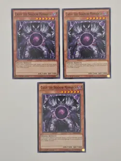 Yu-Gi-Oh! Caius the Shadow Monarch SR01-EN004 | LP Set Of 3 Cards - Image 1