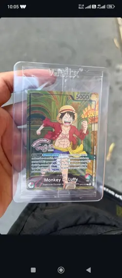 Original selead Op13-001 Luffy Promo Musee Incroyable Grevin Paris One Piece - Image 2
