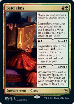 FOIL Bard Class 217/281 - Adventures in the Forgotten Realm - Image 1