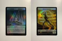 Human Soldier/Lander Double-Sided Token 2/4 MTG Edge of Eternities Foil - Image 3