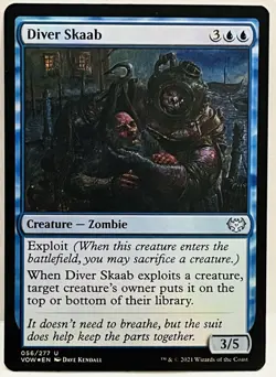 Diver Skaab - #56-MTG-Innistrad: Crimson Vow-FOIL-NM - Image 1