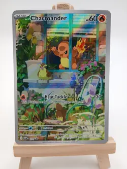 Charmander 044 - Scarlet & Violet - Black Star Promo Holo NM Pokemon Card, 2023 - Image 1