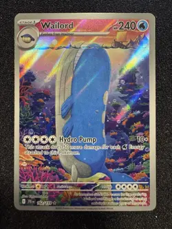 Wailord 162/159 Illustration Rare Journey Together Pokemon NM/M - Image 1