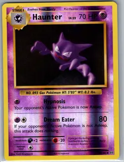 Haunter 48/108 Reverse Holo XY - Evolutions - Pokemon Card - NM - Image 1