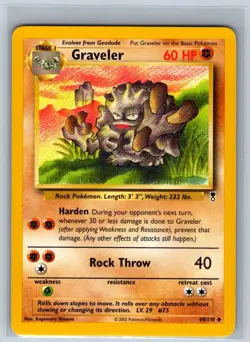 Pokemon Graveler Legendary Collection 44/110 LP - Image 1