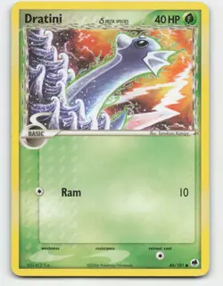 2006 Pokemon, Dragon Frontiers, #46/101 Dratini, Common - Image 1