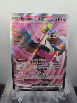 Pokemon Fezandipiti EX 84/64 Shrouded Fable Full Art Ultra Rare NM - Image 1