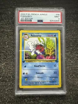POISSOROY UNCO - POKEMON 46/64 JUNGLE EDITION 1 PSA 9 - Image 1