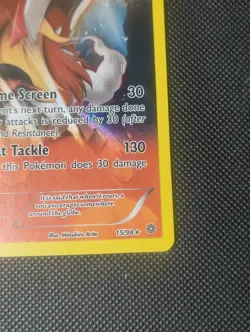 Pokemon TCG Entei Reverse Holo 2015 XY Ancient Origins 15/98 LP Condition - Image 4