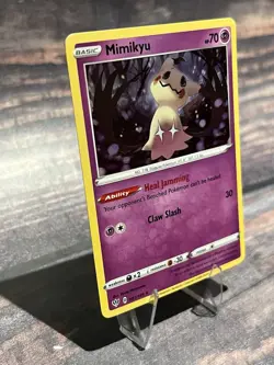 Mimikyu 81/189 Cosmos Holo Darkness Ablaze Pokemon Card - Image 2