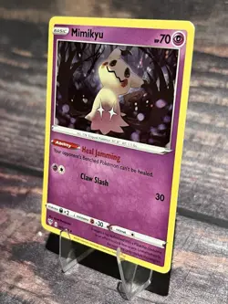 Mimikyu 81/189 Cosmos Holo Darkness Ablaze Pokemon Card - Image 3